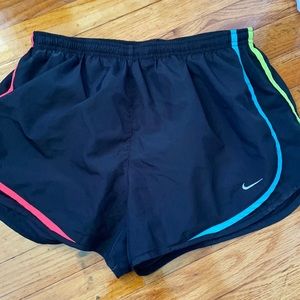 Multi color nike shorts
